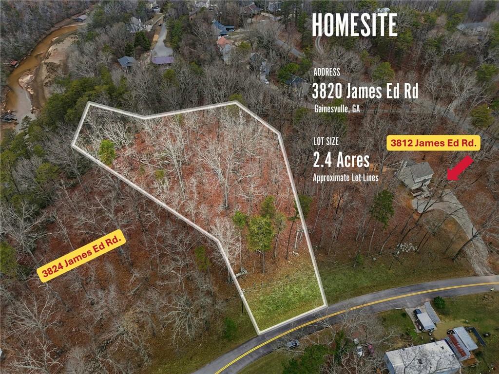 3812 James Ed Road Gainesville, GA 30506 - Photo 24 of 27 a view of a sign on the side of the road