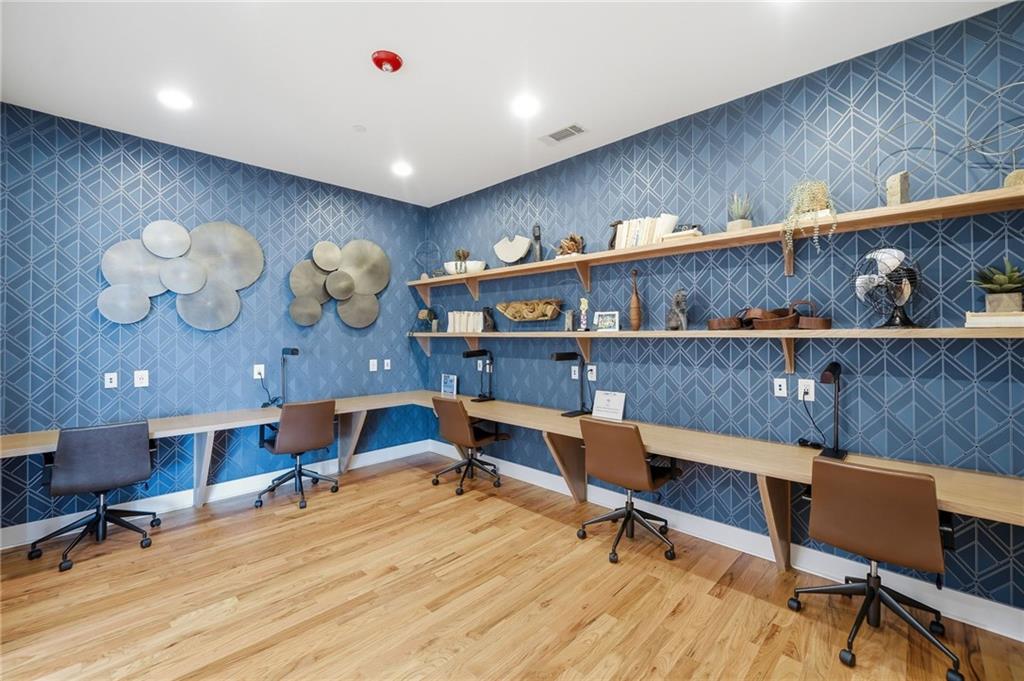 707 Evergreen Lane Canton, GA 30114 - Photo 43 of 59 a workspace with furniture