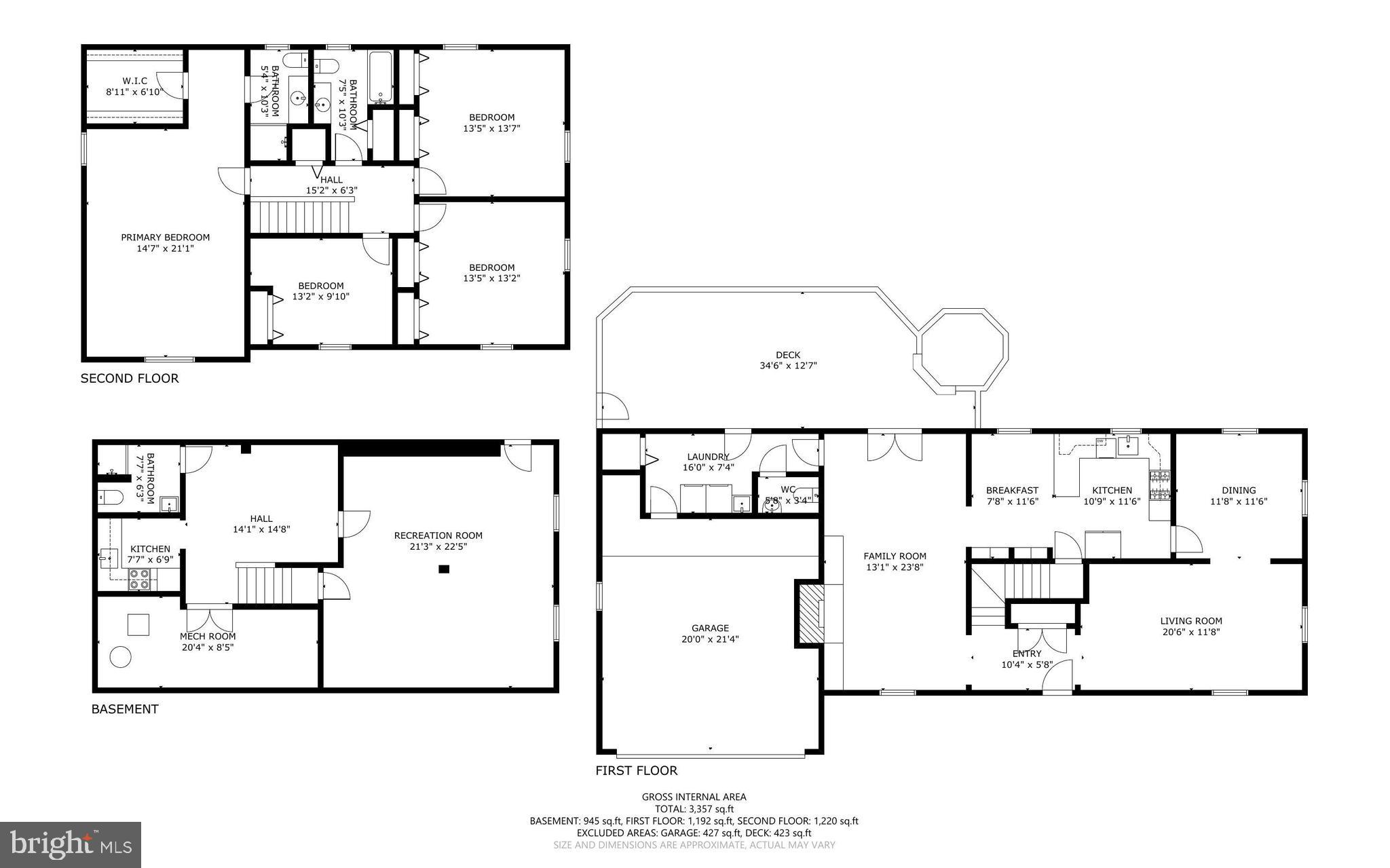 8712 Fox Run Potomac, MD 20854 - Photo 39 of 49 a picture of a floor plan