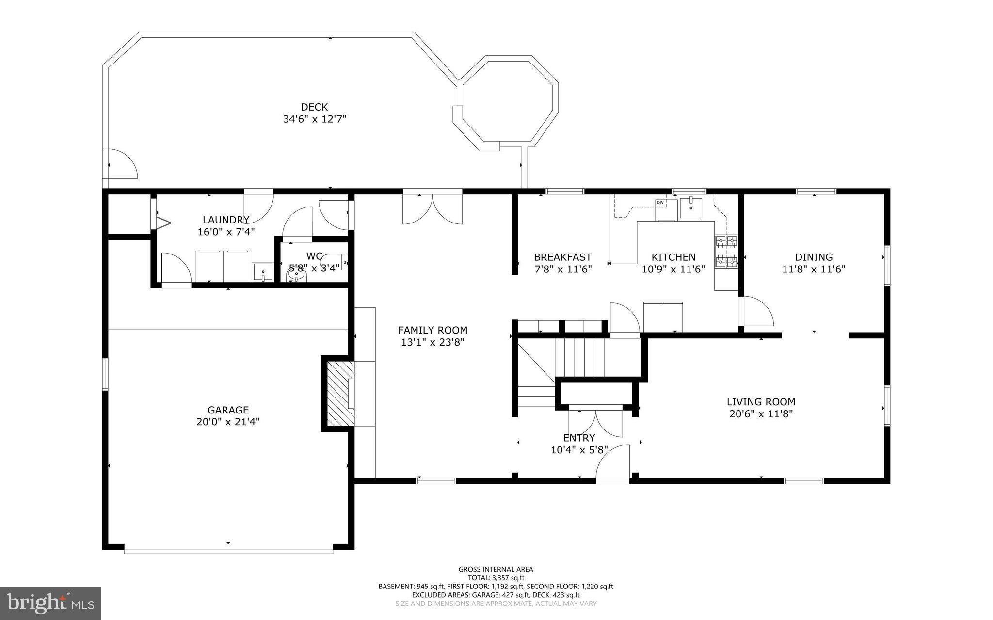 8712 Fox Run Potomac, MD 20854 - Photo 40 of 49 a picture of a floor plan
