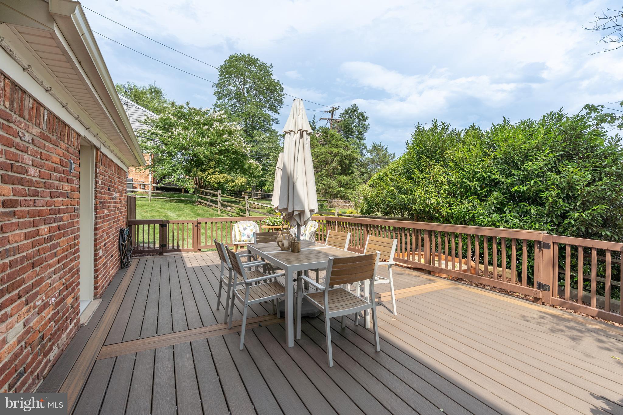 8712 Fox Run Potomac, MD 20854 - Photo 44 of 49 a view of a deck patio and outdoor seating