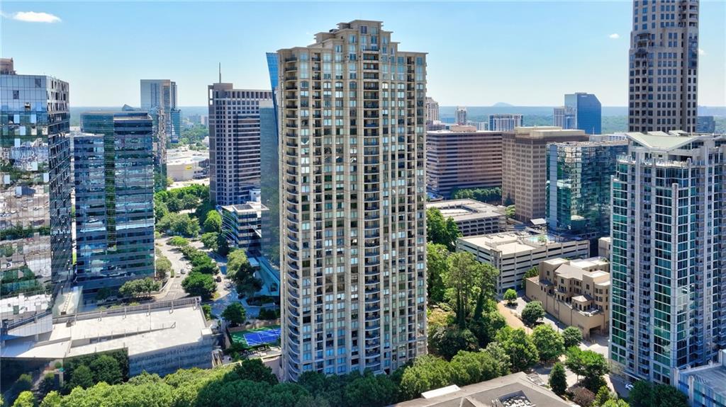 3445 Stratford Road Northeast, Unit 3105 Atlanta, GA 30326 - Photo 43 of 47 a view of a city with tall buildings
