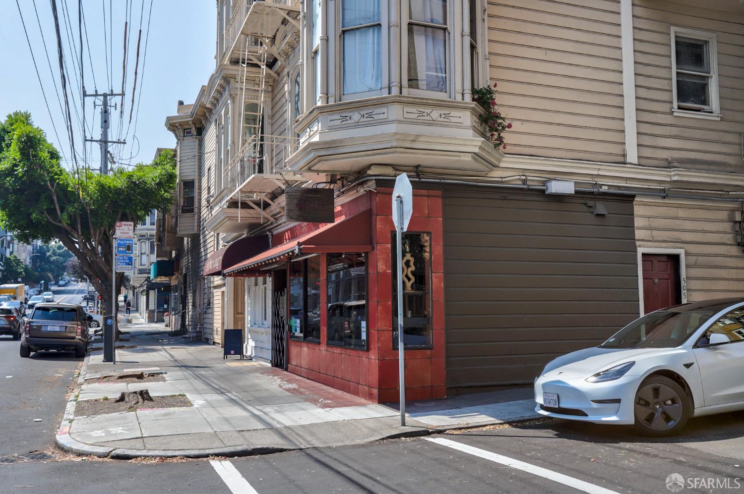 505-511 Laguna Street San Francisco, CA 94102 - Photo 4 of 18 a car parked in front of a building