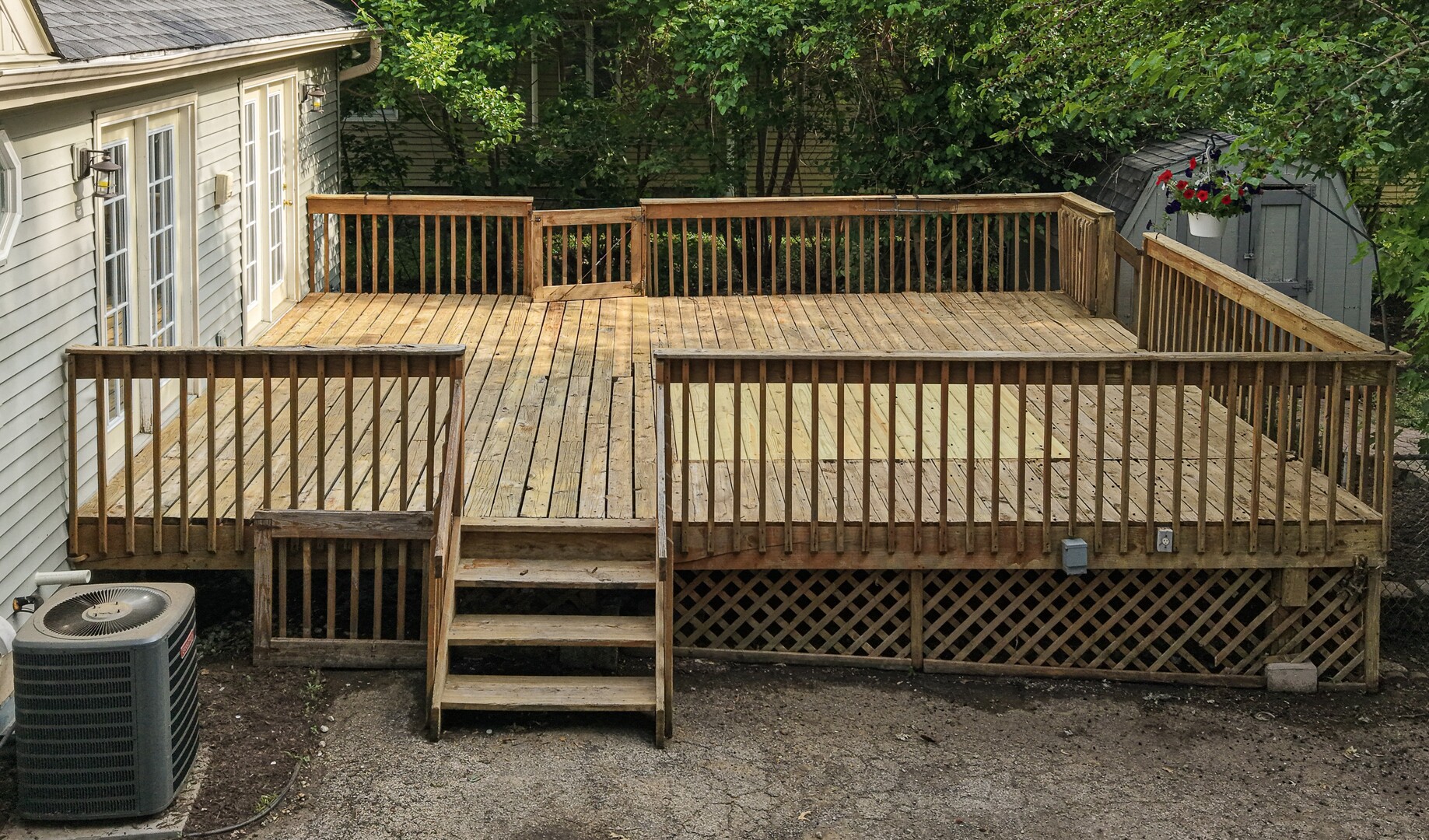 129 South Prairie Street Batavia, IL 60510 - Photo 38 of 45 a view of barbeque area with wooden deck