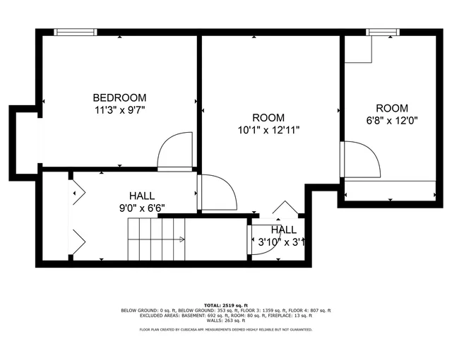 a picture of a floor plan
