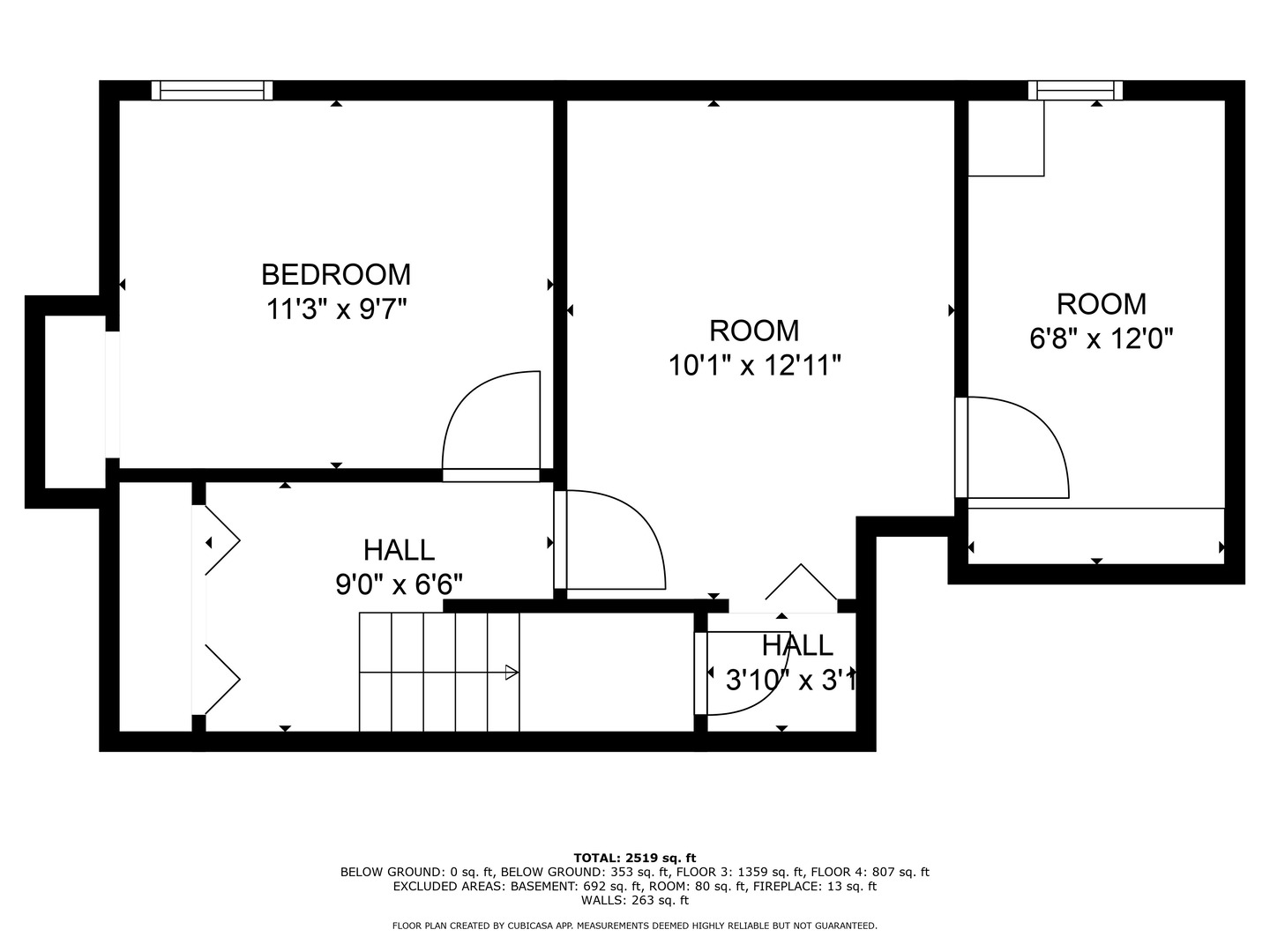 129 South Prairie Street Batavia, IL 60510 - Photo 43 of 45 a picture of a floor plan