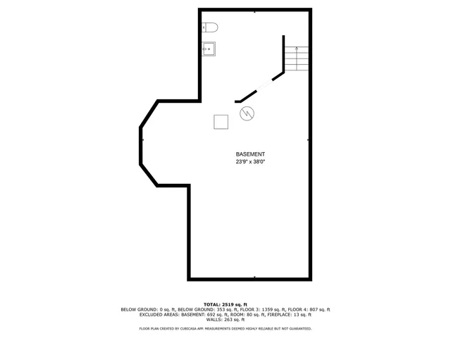 a picture of a bench in a small window