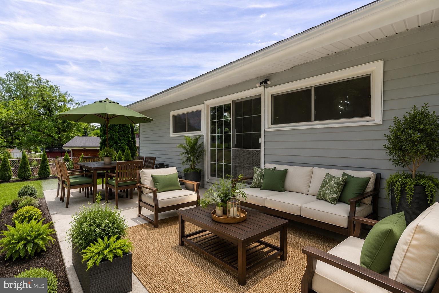 8206 Arrowhead Road Pikesville, MD 21208 - Photo 45 of 49 Backyard (Virtually Staged)