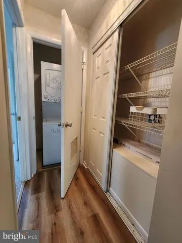a view of walk in closet
