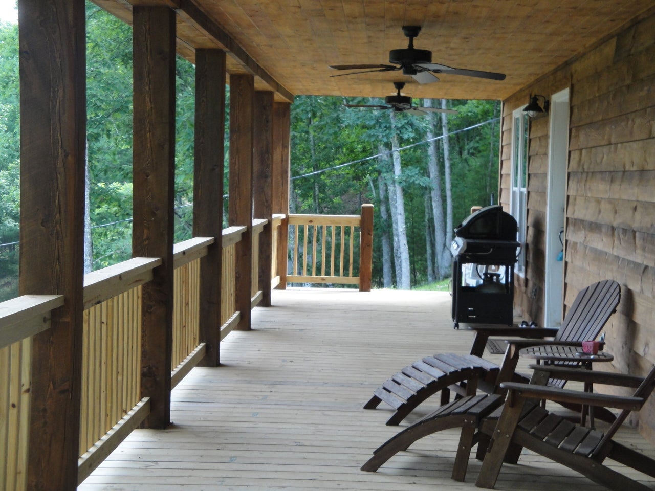 219 Slippery Elm Road Arbovale, WV 24915 - Photo 8 of 26 Front Covered Porch