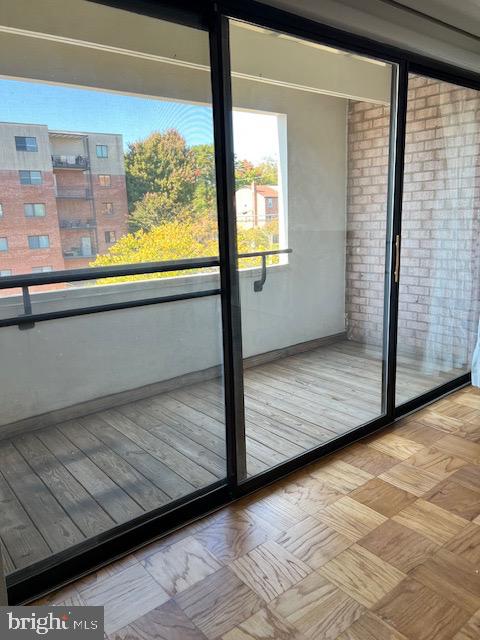 4356 Cherry Hill Road, Unit 304 Arlington, VA 22207 - Photo 6 of 13 Large Balcony off Living Room
