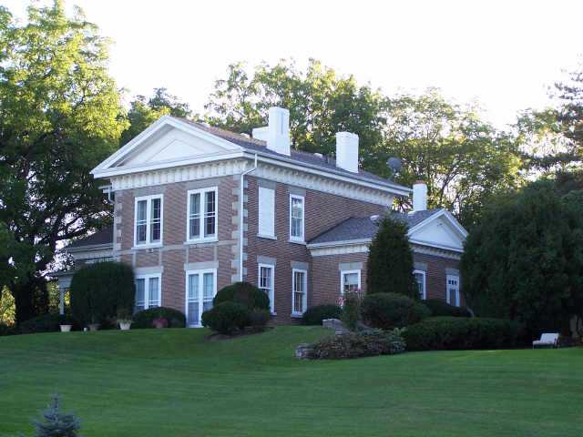 100 Old State Road Benton, NY 14527 - Photo 1 of 1 Exterior Front Classic cobblestone with elegance!