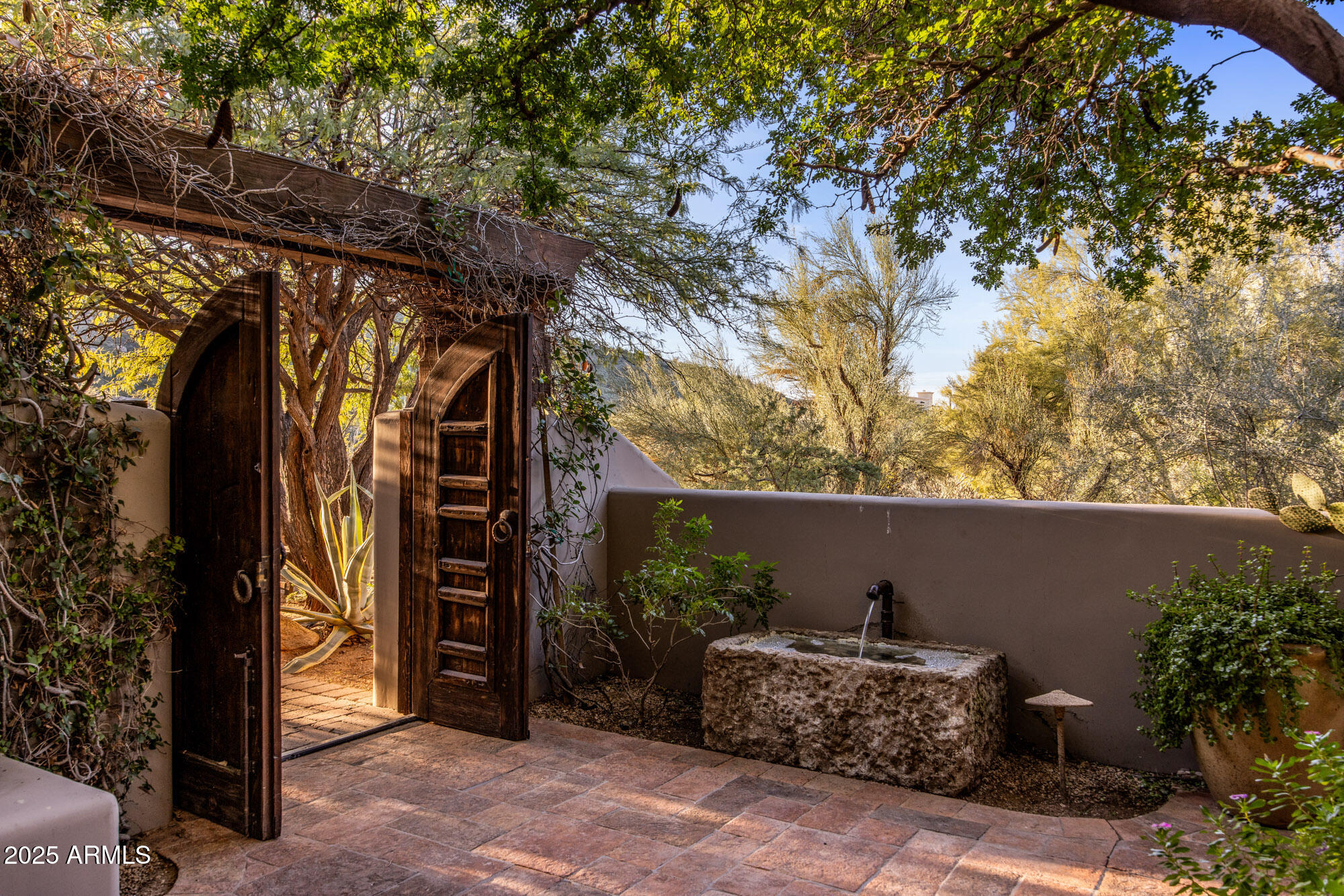8300 East Dixileta Drive, Unit 211 Scottsdale, AZ 85266 - Photo 2 of 35 a view of outdoor space and garden