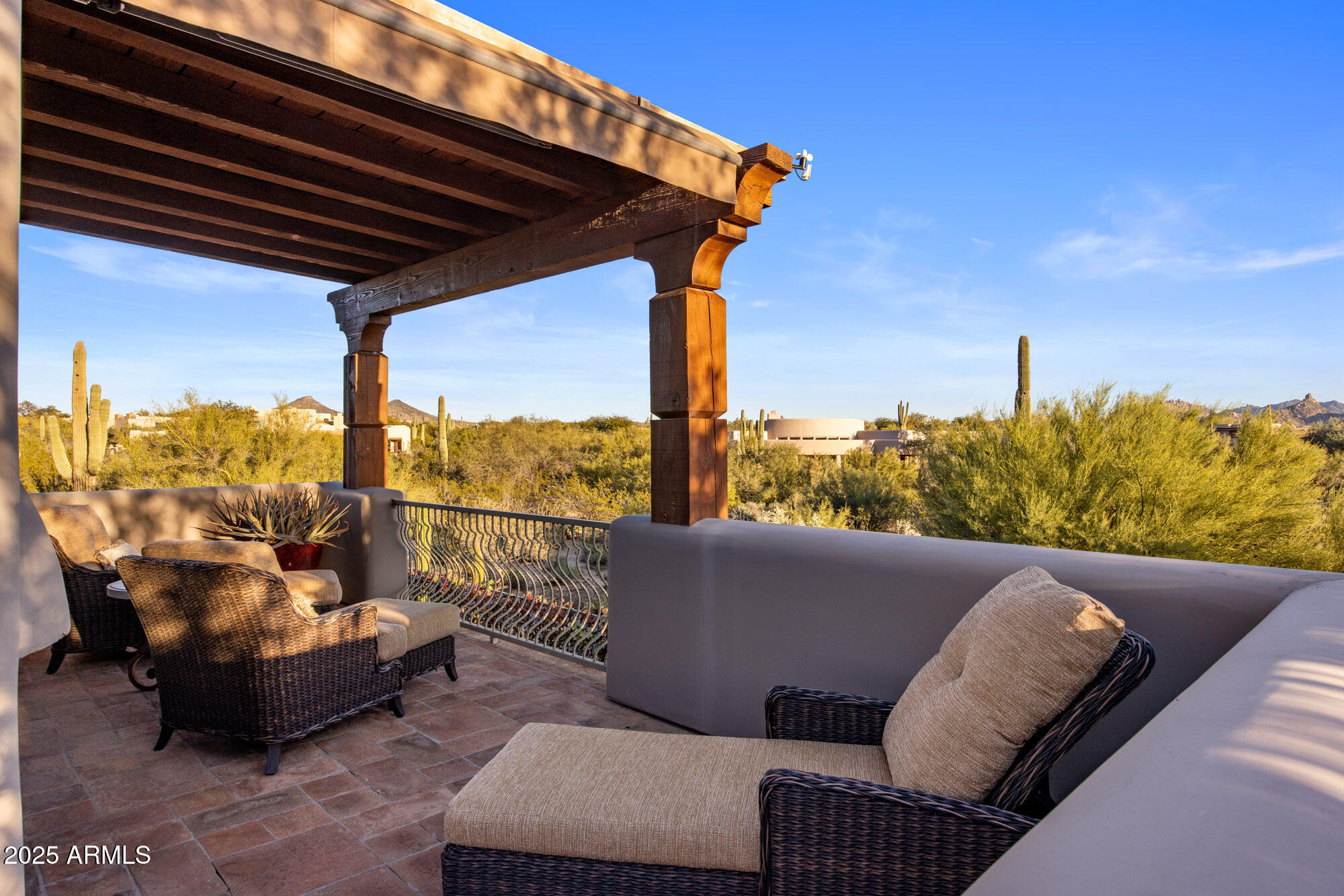 8300 East Dixileta Drive, Unit 211 Scottsdale, AZ 85266 - Photo 34 of 35 a view of a couches in the roof deck