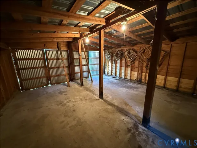 a view of empty room