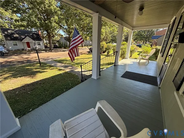 a view of swimming pool with seating