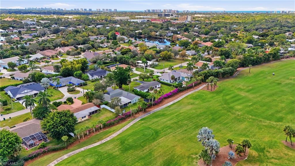 169 Viking Way Naples, FL 34110 - Photo 34 of 34 an aerial view of residential houses with outdoor space and street view