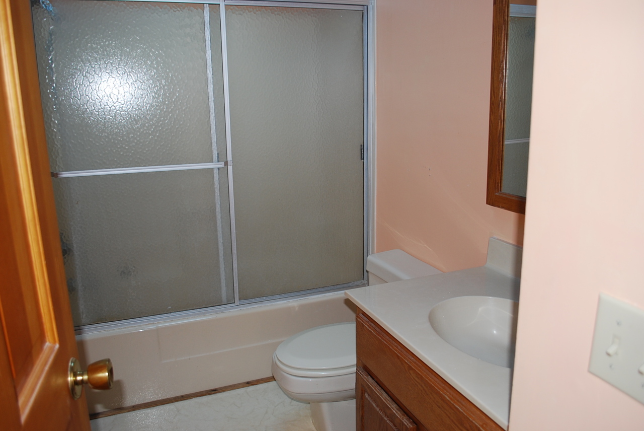 444 Iron Ridge Road Rocky Mount, VA 24151 - Photo 23 of 34 a bathroom with a granite countertop bathtub shower sink vanity and toilet