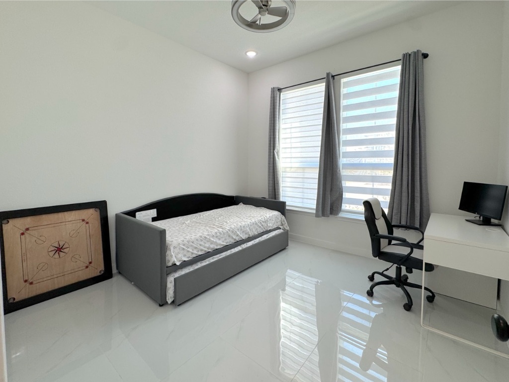 213 Camille Street Leander, TX 78641 - Photo 5 of 27 Bedroom with a desk and recessed lighting