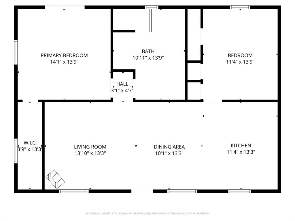 767 East Barry Street Azle, TX 76020 - Photo 40 of 40 Floor plan