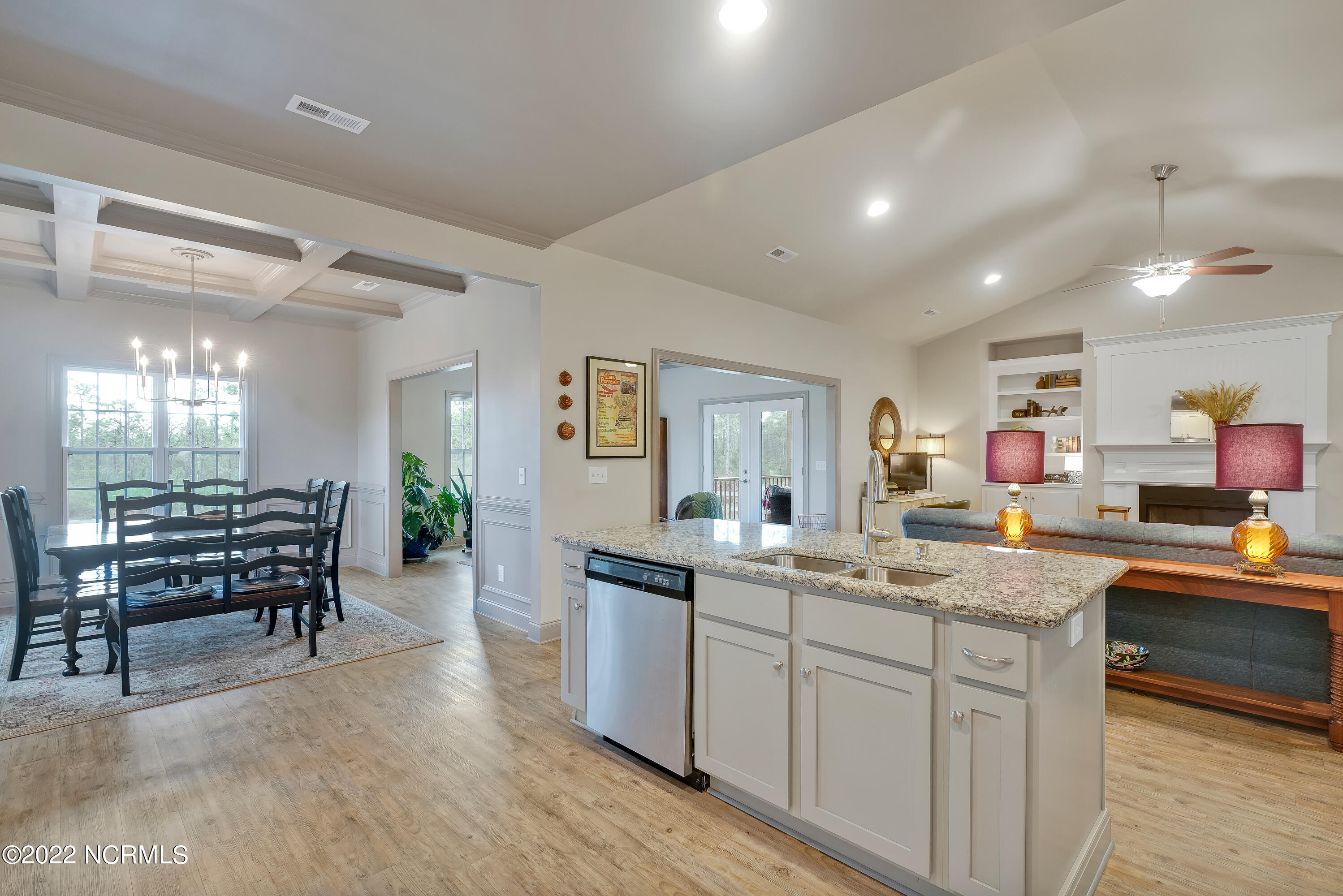 1663 Pinnacle Parkway Hampstead, NC 28443 - Photo 15 of 53 Breakfast Kitchen and Living Room