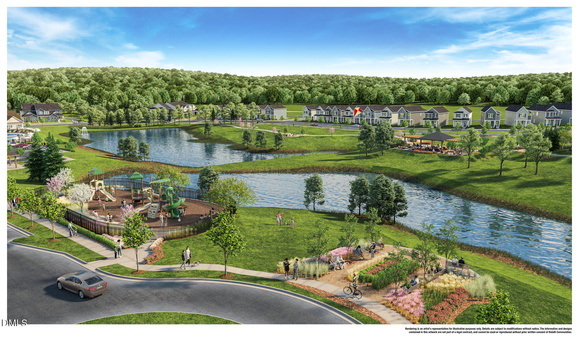 882 Nichols View Raleigh, NC 27604 - Photo 25 of 26 NAT-2501 Allen Park - Playground and Obs