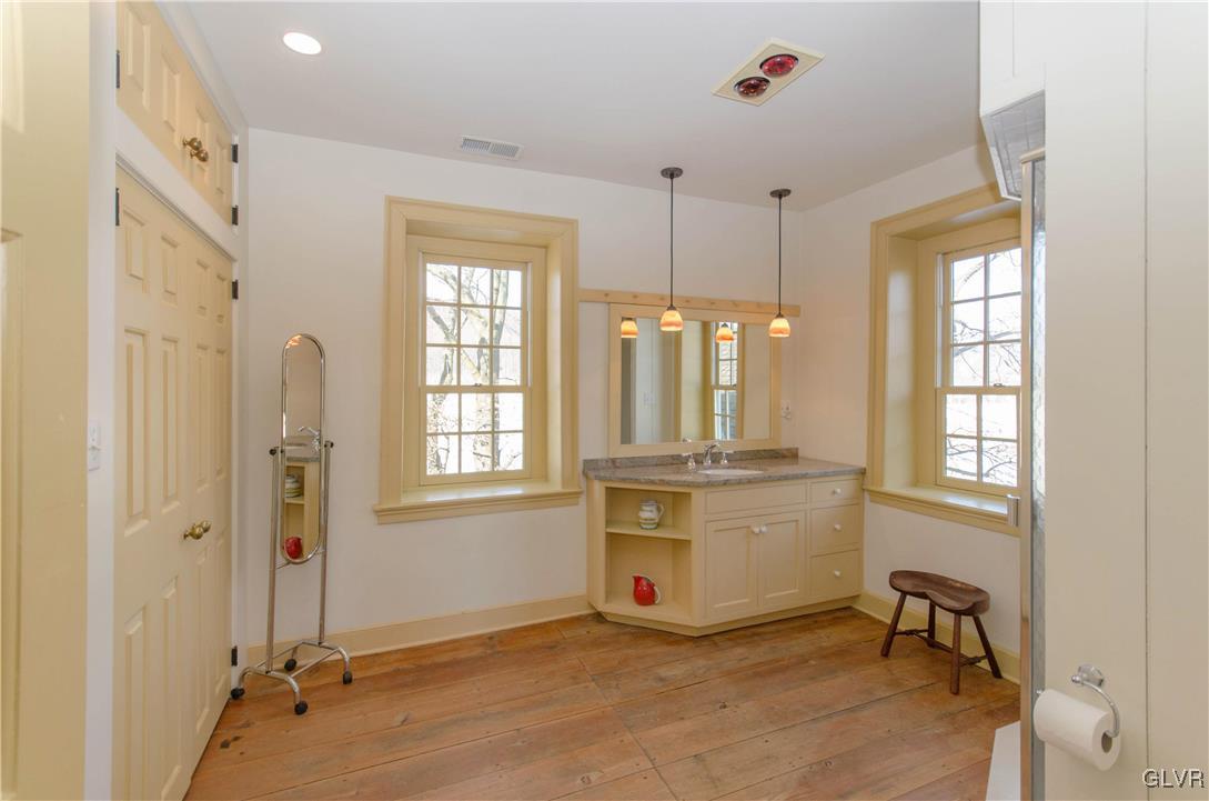 50 Durham Road Easton, PA 18042 - Photo 15 of 31 a view of an empty room with a fireplace and a window