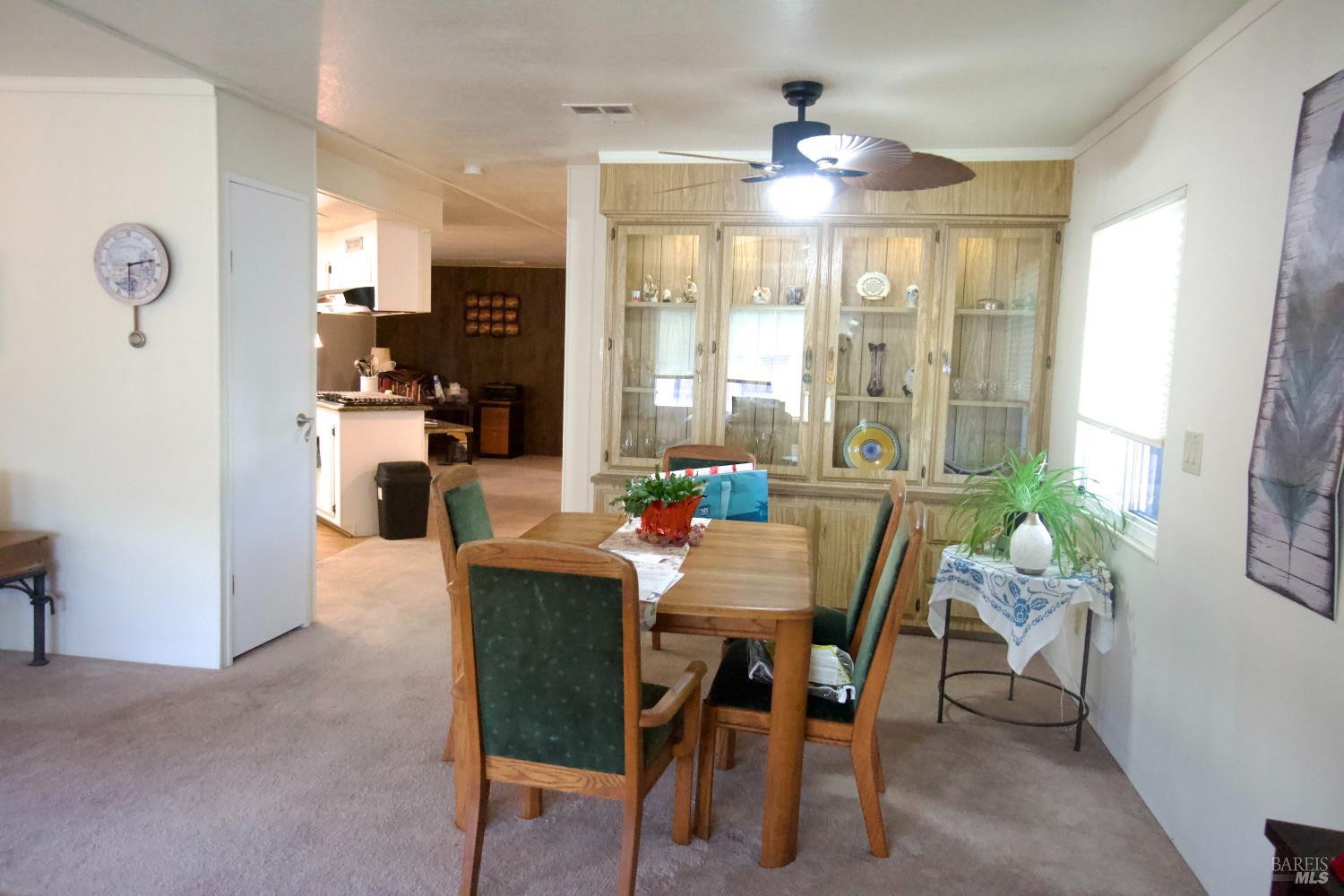 41 Plymouth Way Santa Rosa, CA 95403 - Photo 8 of 28 And now take a look at the dining room area with the built in hutch.