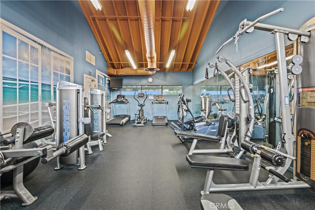 5200 Irvine Boulevard Irvine, CA 92620 - Photo 37 of 52 a view of a room with gym equipment