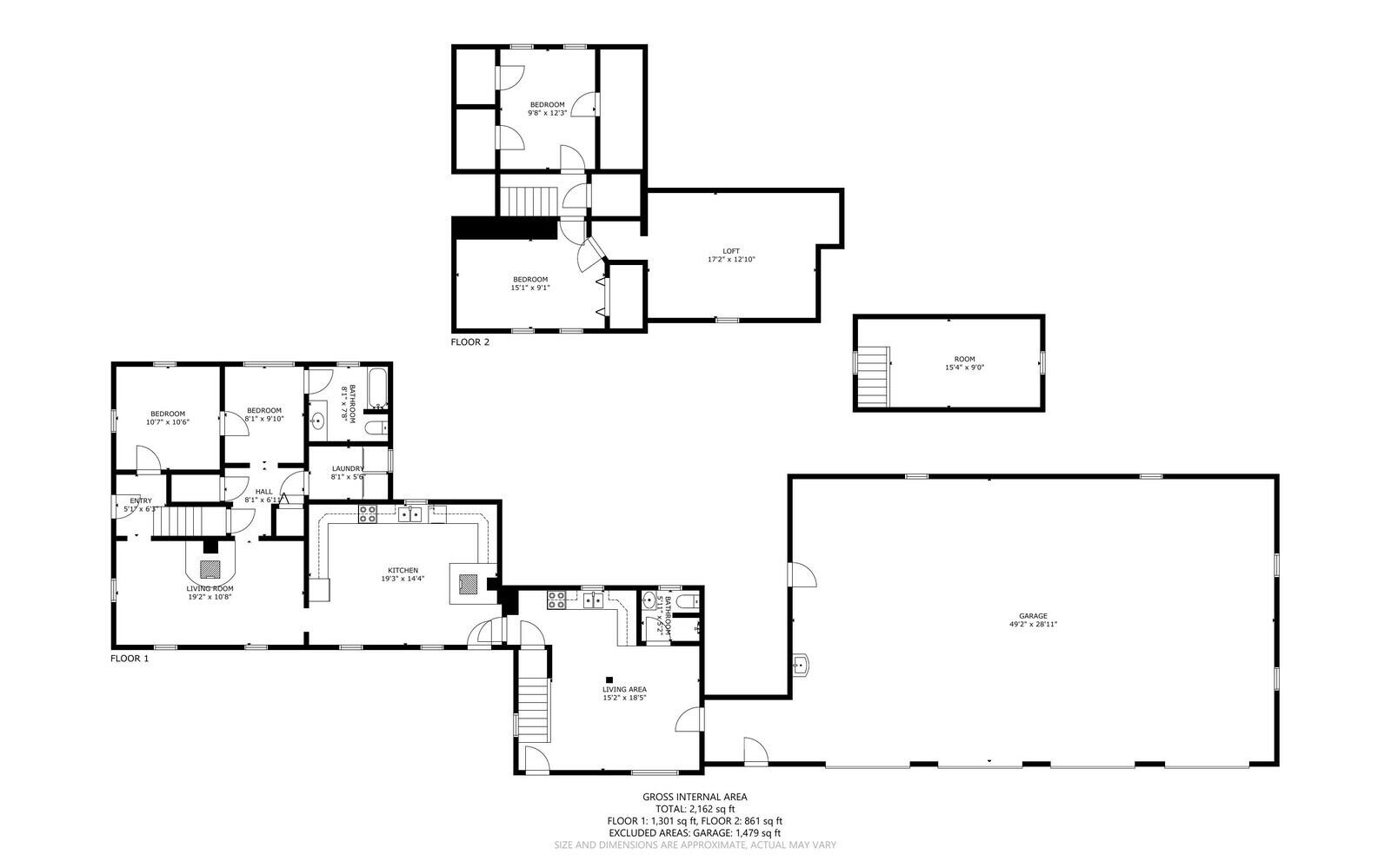 205 Bangor Road Unity, ME 04988 - Photo 33 of 33 Total Floor Plan