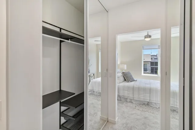 view of living room with wooden floor
