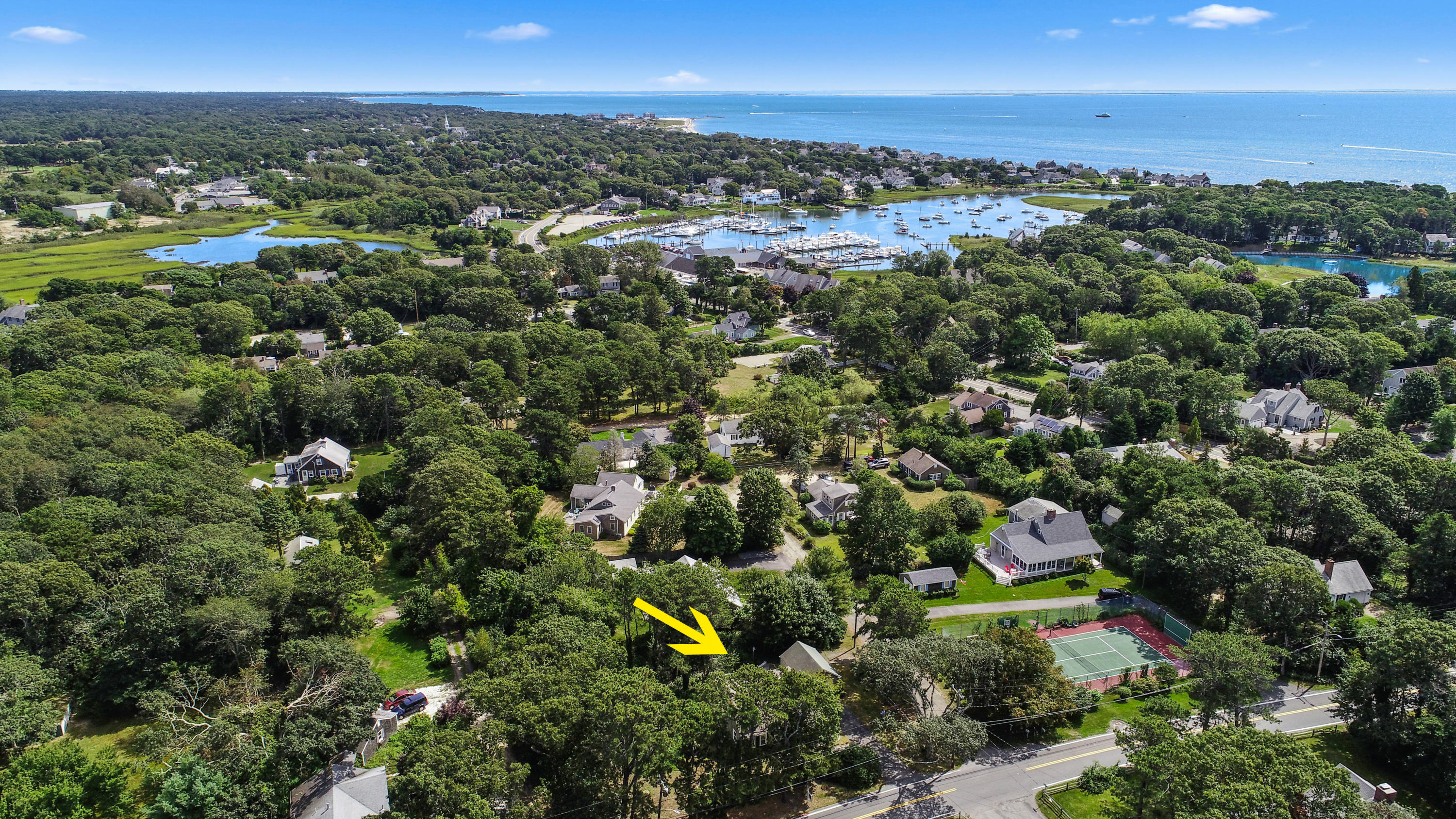 93 Brooks Road Harwich Port, MA 02646 - Photo 32 of 35 an aerial view of multiple house