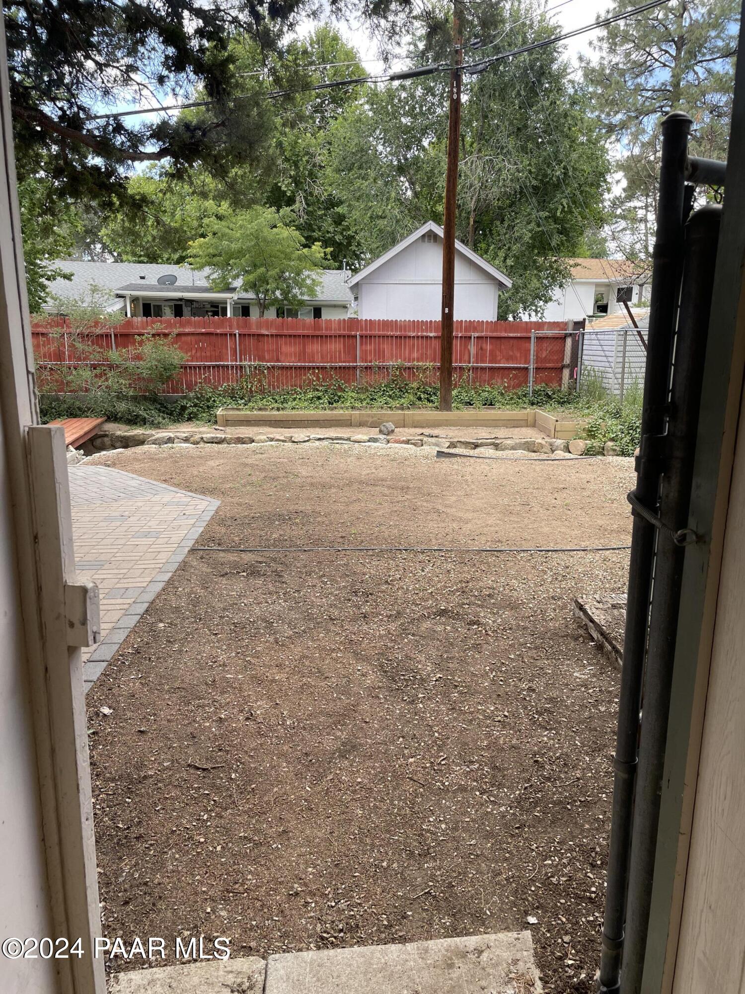1803 Thumb Butte Road Prescott, AZ 86305 - Photo 29 of 42 Backyard entry