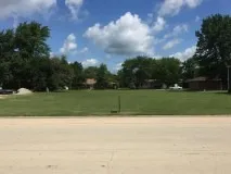 a view of a golf course