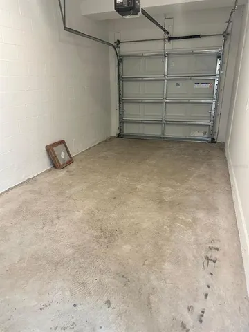 a view of a room with an empty space