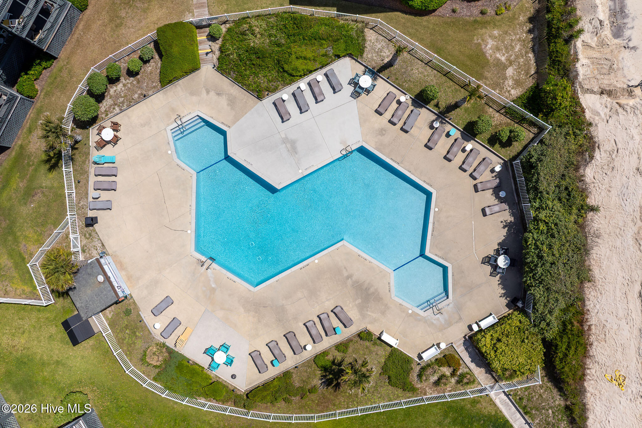 1896 New River Inlet Road, Unit 1209 North Topsail Beach, NC 28460 - Photo 43 of 50 Shipwatch Pool - Aerials - MLS_1