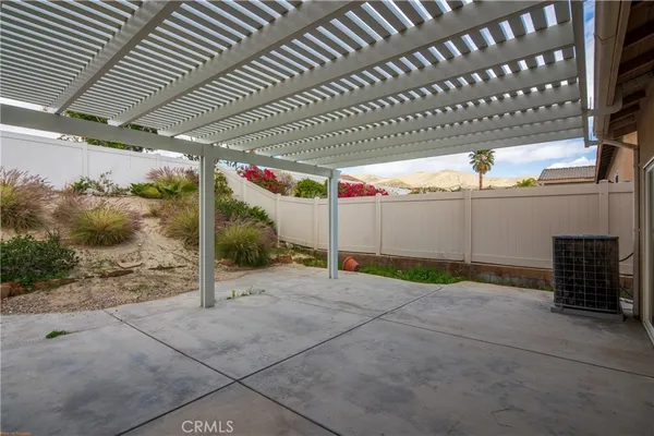 a view of a porch