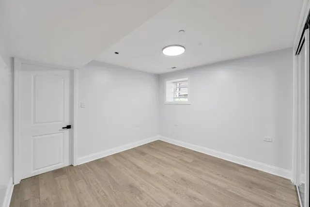 wooden floor in an empty room