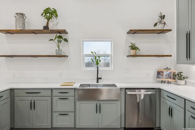 a view of a small space