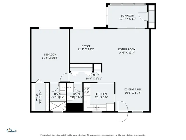 a picture of a bench in a white wall