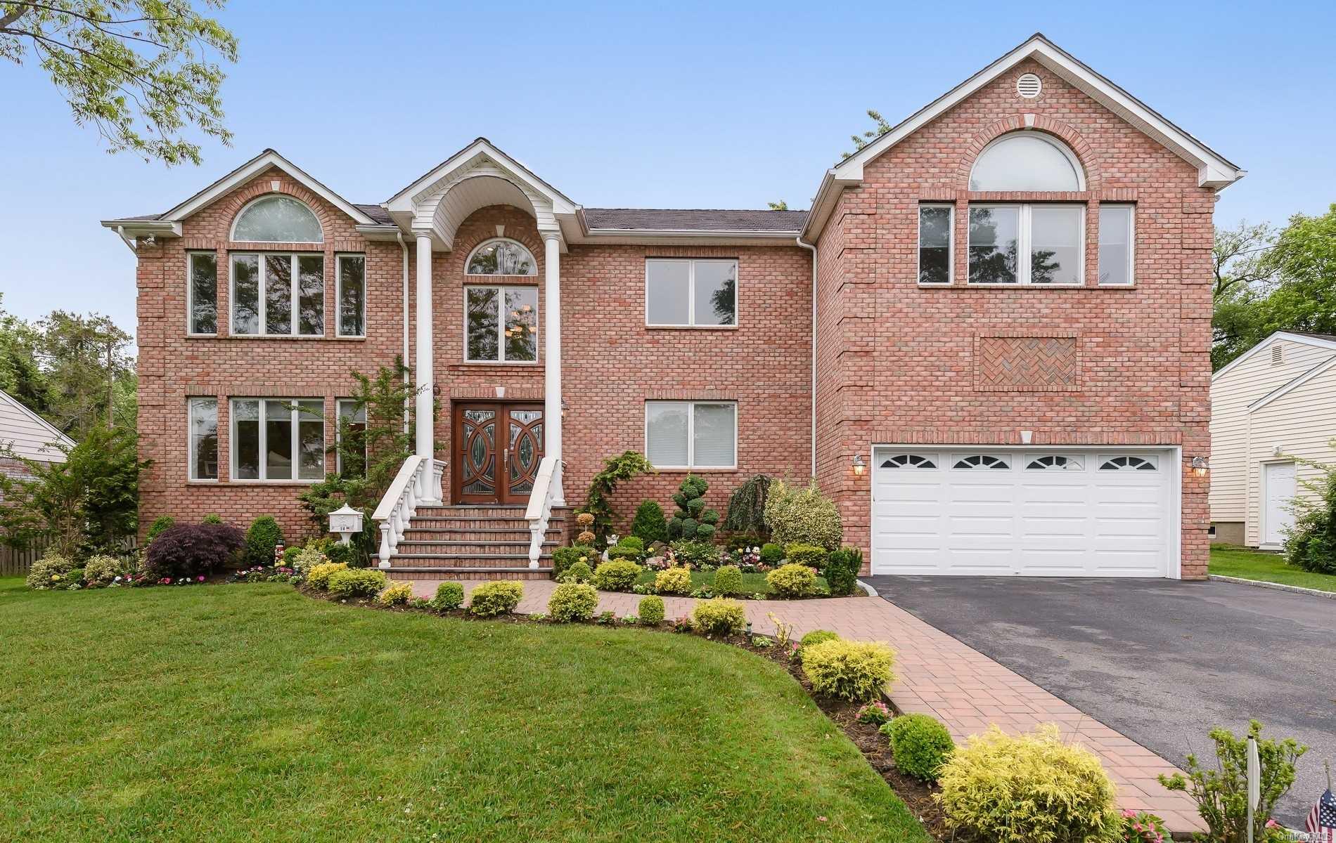 Front of Brick Colonial