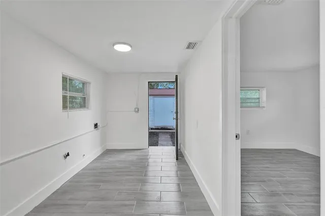 wooden floor in a empty room