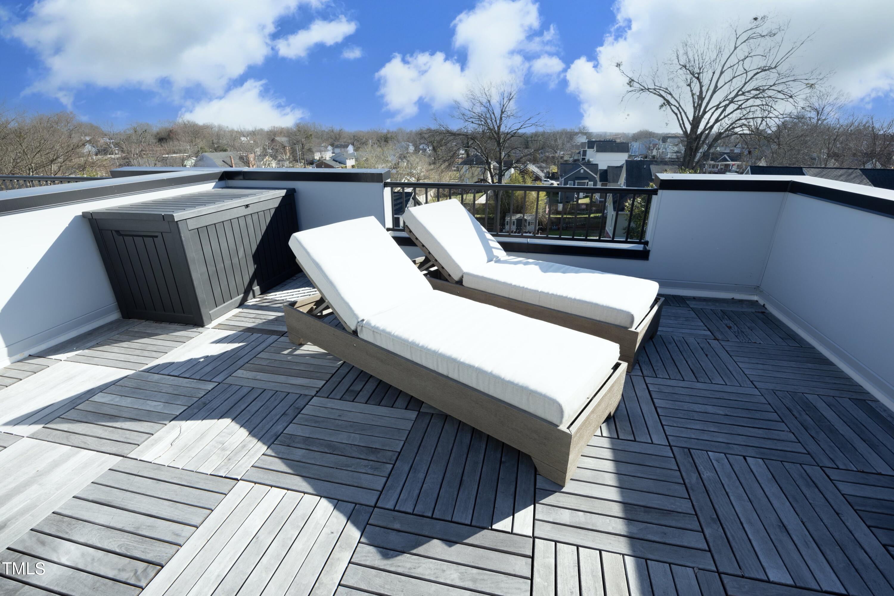 706 East Hargett Street Raleigh, NC 27601 - Photo 22 of 35 a view of roof deck with patio