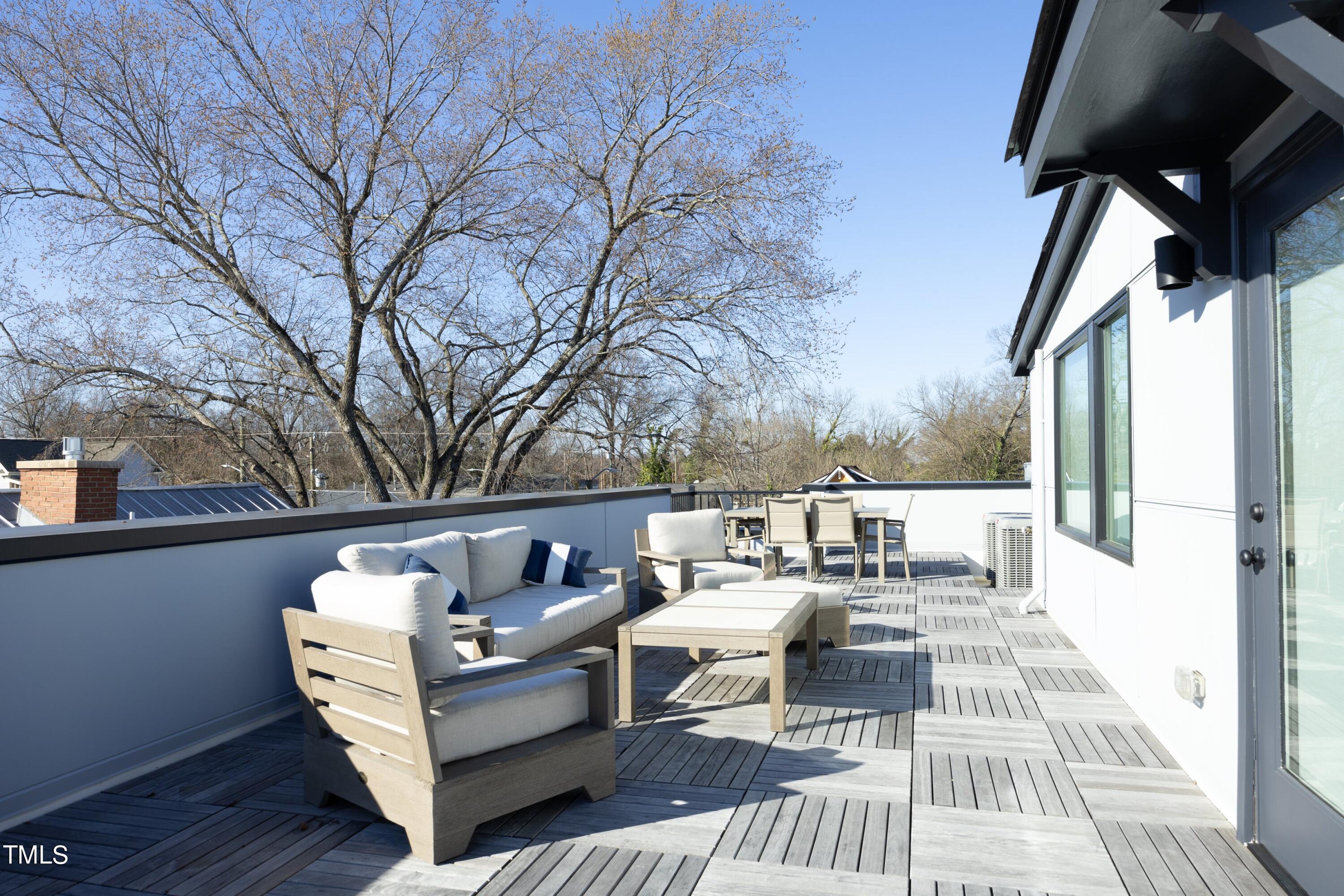 706 East Hargett Street Raleigh, NC 27601 - Photo 23 of 35 a view of balcony with furniture
