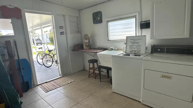 a room with storage and utility