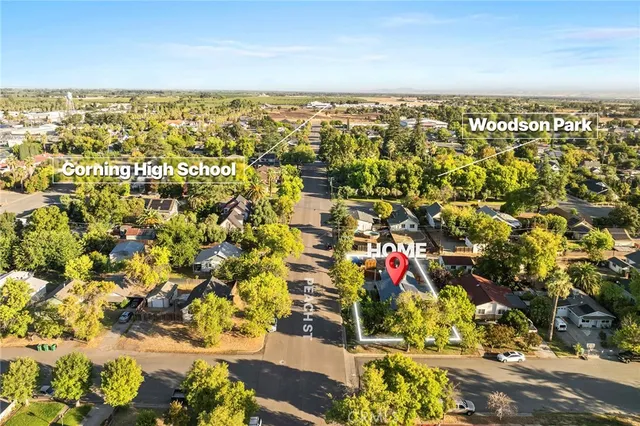 a view of city and ocean