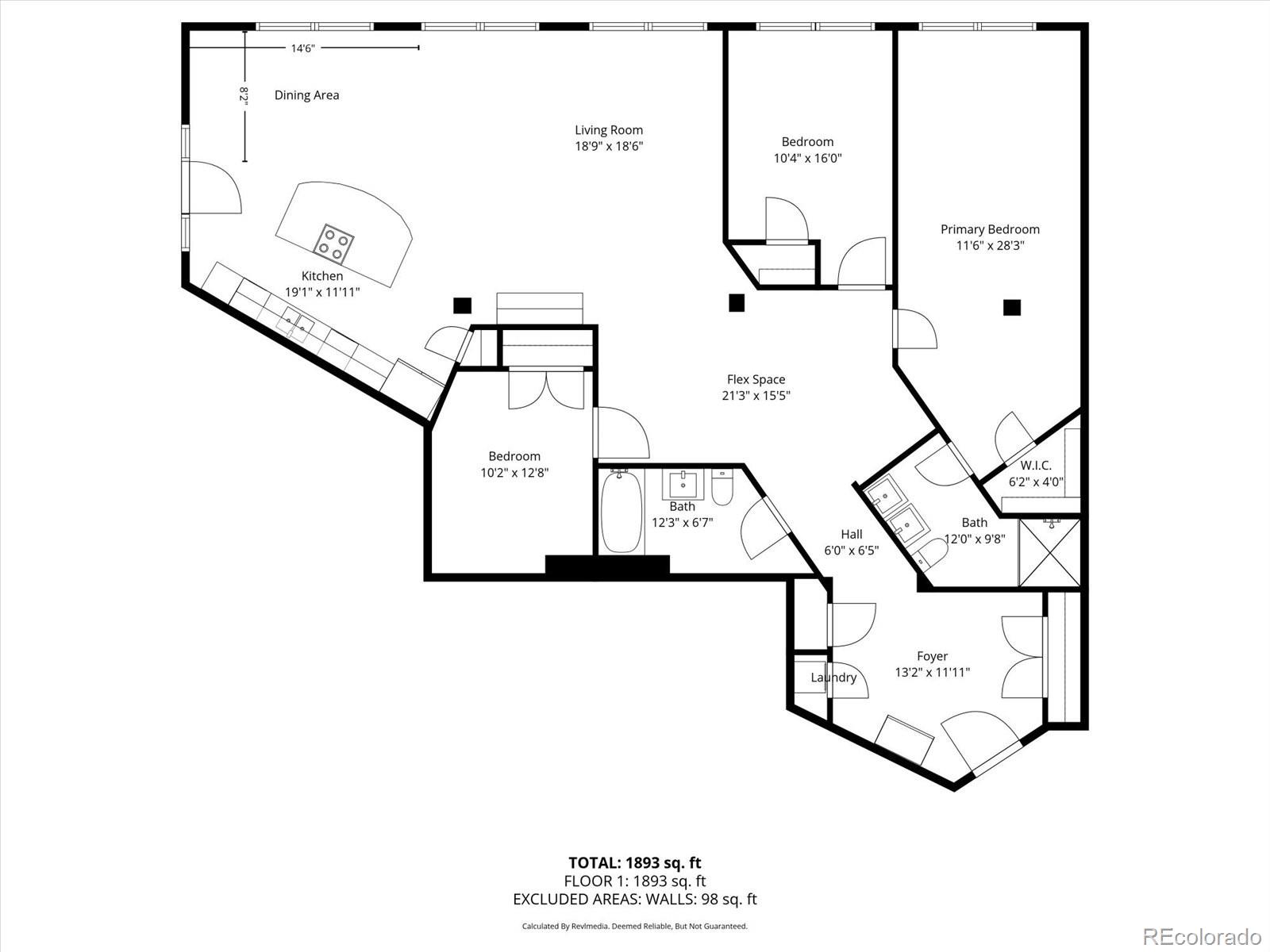 2500 Walnut Street, Unit 202 Denver, CO 80205 - Photo 31 of 31 a picture of a room