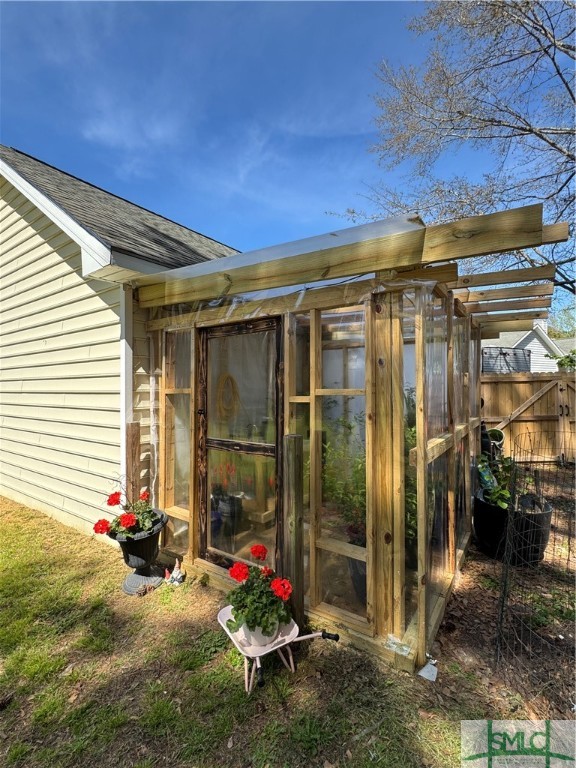 129 Linton Lane Guyton, GA 31312 - Photo 15 of 21 She Shed/Wife's Office enjoys quite a space, AC an