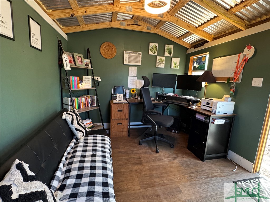 129 Linton Lane Guyton, GA 31312 - Photo 17 of 21 Interior of She Shed/Office.