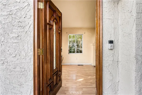 a view of an entryway